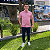 Camisa Ralph Lauren Micro Xadrez Manga Curta Vermelho Logo Colorido - Imagem 2