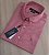 Camisa Ralph Lauren Micro Xadrez Manga Curta Vermelho Logo Colorido - Imagem 7