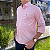 Camisa Social Ralph Lauren Tricoline Manga Longa Rosa Claro Logo Colorido - Imagem 4