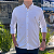 Camisa Social Ralph Lauren Tricoline Manga Longa Branco Logo Colorido - Imagem 2