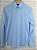 Camisa Social Kingejoe Manga Longa Azul Claro Com Elastano Lisa - Imagem 6