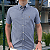 Camisa Ralph Lauren Micro Xadrez Médio Manga Curta Preto Logo Colorido - Imagem 3