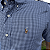 Camisa Ralph Lauren Micro Xadrez Médio Manga Curta Preto Logo Colorido - Imagem 2