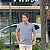 Camisa Ralph Lauren Micro Xadrez Médio Manga Curta Preto Logo Colorido - Imagem 4