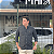 Camisa PRL Xadrez Manga Longa Preto Listras Branco Logo Colorido - Imagem 4