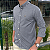 Camisa Ralph Lauren Xadrez Clássico Manga Longa Preto Logo Colorido - Imagem 5