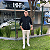 Camisa Social Oxford Manga Longa Preto Logo Colorido - Imagem 5