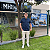 Camisa PRL Lisa Tecido Plano Manga Curta Com Elastano Marinho Logo Colorido - Imagem 5