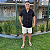 Camisa Social Ralph Lauren Tricoline Manga Curta Preto Logo Colorido - Imagem 5