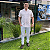 Camisa Social Ralph Lauren Tricoline Manga Curta Rosa Claro Logo Colorido - Imagem 5