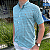 Camisa Ralph Lauren Xadrez Manga Curta Verde Claro Listras Vermelho Logo Colorido - Imagem 3