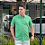 Camisa Ralph Lauren Xadrez Manga Curta Verde Listras Multi Color Logo Colorido - Imagem 4