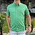 Camisa Ralph Lauren Xadrez Manga Curta Verde Listras Multi Color Logo Colorido - Imagem 2