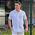 Camisa Social Ralph Lauren Linha Oxford Manga Curta Branco Logo Colorido - Imagem 4