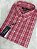 Camisa Social Ralph Lauren Linha Oxford Xadrez Manga Curta Vermelho Logo Colorido - Imagem 6