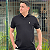 Polo Ralph Lauren Gola V Preto Logo Clássico Branco - Imagem 4