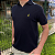 Polo Ralph Lauren Gola V Marinho Logo Clássico Amarelo - Imagem 5