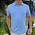 Polo Ralph Lauren Gola V Azul Claro Logo Clássico Amarelo - Imagem 3