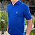 Polo Ralph Lauren Gola V Azul Royal Logo Clássico Amarelo - Imagem 5
