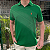 Polo Ralph Lauren Gola V Verde Bandeira Logo Clássico Laranja - Imagem 3