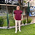 Polo Tommy Hilfiger Marsala Regular Fit Logo Clássico - Imagem 5