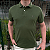 Polo Tommy Hilfiger Verde Militar Regular Fit Logo Clássico - Imagem 2