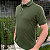 Polo Tommy Hilfiger Verde Militar Regular Fit Logo Clássico - Imagem 4