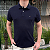 Polo Tommy Hilfiger Marinho Regular Fit Logo Clássico - Imagem 2