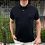 Polo Tommy Hilfiger Preto Regular Fit Logo Clássico - Imagem 2