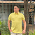 Polo Tommy Hilfiger Amarelo Regular Fit Logo Clássico - Imagem 3