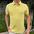 Polo Tommy Hilfiger Amarelo Regular Fit Logo Clássico - Imagem 2