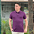 Polo Tommy Hilfiger Vinho Regular Fit Logo Clássico - Imagem 3
