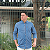 Camisa Social Txc Xadrez Manga Longa Azul Bordada 29218L Com Bolso - Imagem 4