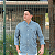 Camisa Social Txc Xadrez Manga Longa Oxfordine Azul Bordada 29259L Com Bolso - Imagem 4