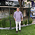 Camisa Social Txc Xadrez Manga Longa Verde Listras Marinho 29236L Com Bolso - Imagem 6