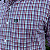Camisa Social Txc Xadrez Manga Longa Verde Listras Marinho 29236L Com Bolso - Imagem 2