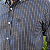 Camisa Social Txc Xadrez Manga Longa Tricoline Bordada 29239L Com Bolso - Imagem 2