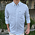 Camisa Social Txc Xadrez Manga Longa Tricoline Bordada 29235L Com Bolso - Imagem 3