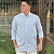 Camisa Social Txc Xadrez Manga Longa Tricoline Bordada 29235L Com Bolso - Imagem 4
