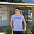 Camiseta Nautica Cinza Mescla Logo Estampado Silk - Imagem 4