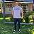 Camiseta Nautica Cinza Mescla Logo Estampado Silk - Imagem 5