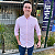 Camisa Tommy Hilfiger Manga Longa Xadrez Rosa Claro Regular Fit - Imagem 5