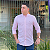 Camisa Tommy Hilfiger Manga Longa Xadrez Rosa Claro Regular Fit - Imagem 4