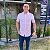 Camisa Tommy Hilfiger Manga Curta Bolso Xadrez Rosa Claro - Imagem 5