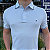 Polo Tommy Hilfiger Azul Claro Malha Tipped Seasonal Slim Fit Gola Listra Dupla - Imagem 2