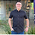 Camisa Tommy Hilfiger Manga Curta Preto Bolso Regular Fit - Imagem 1