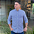 Camisa Tommy Hilfiger Manga Longa Xadrez Azul Royal Regular Fit - Imagem 4