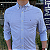 Camisa Tommy Hilfiger Manga Longa Listrado Azul Claro Regular Fit - Imagem 2