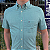 Camisa Tommy Hilfiger Manga Curta Xadrez Verde Bolso Regular Fit - Imagem 2