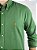 Camisa Social Oxford Manga Longa Verde Bandeira Logo Clássico Laranja - Imagem 2